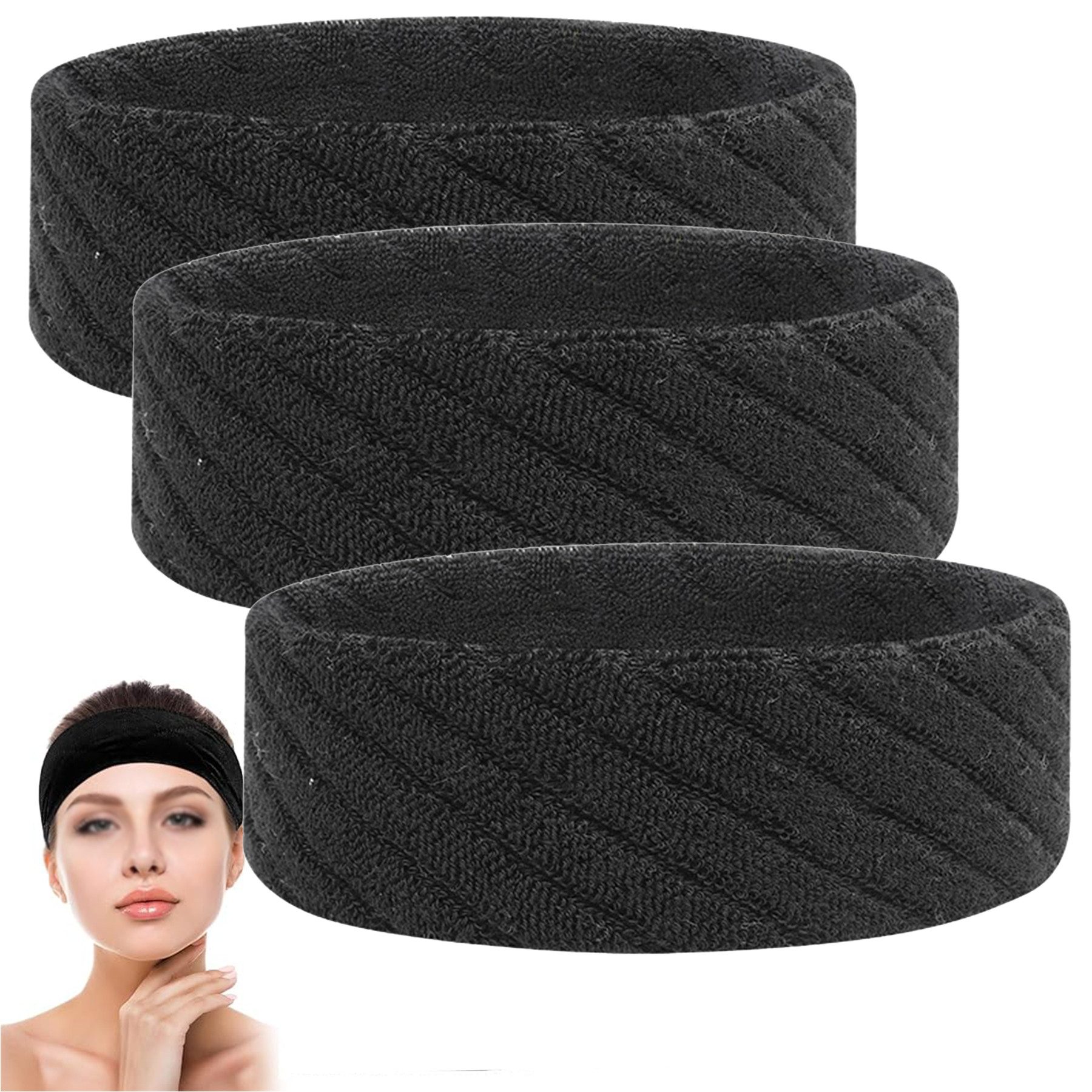 Schweißband Elastisch rutschfest Sportstirnband Sport Anti Slip Elastic&Unisex