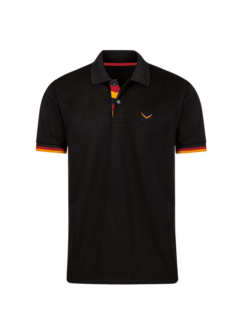 Trigema Poloshirt TRIGEMA Deutschland Poloshirt (1-tlg) günstig online kaufen