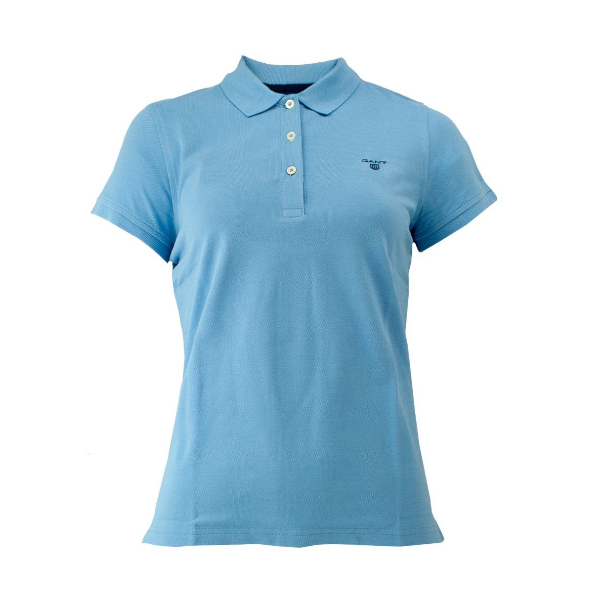 Gentleblue(414) Poloshirt Gant Kurzarmshirt 409504 Damen