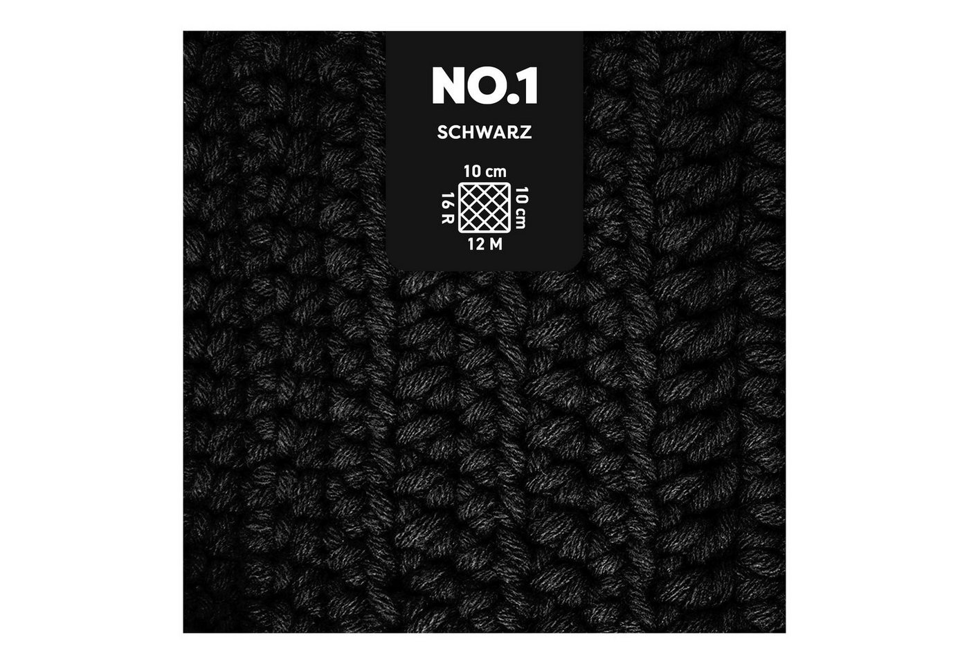 Thumbnail - myboshi No.1 Wolle, Mützenwolle, mit Label Häkelwolle, 55 m (4-St., No.1 Wolle mit Label Original Schnellstrickwolle), U...