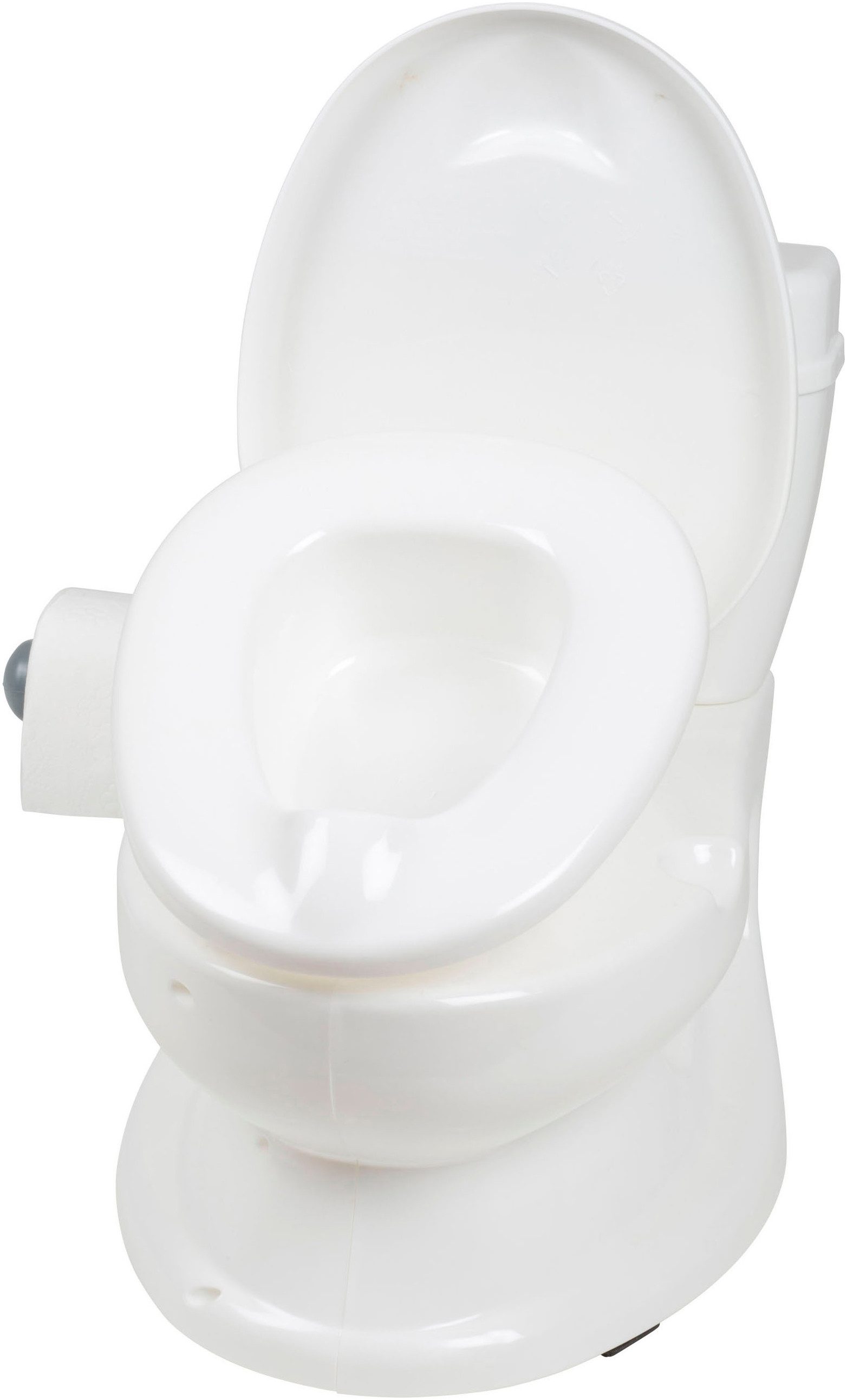 BabyGo Toilettentrainer Baby Potty, weiß, pädagogoisches Töpfchen