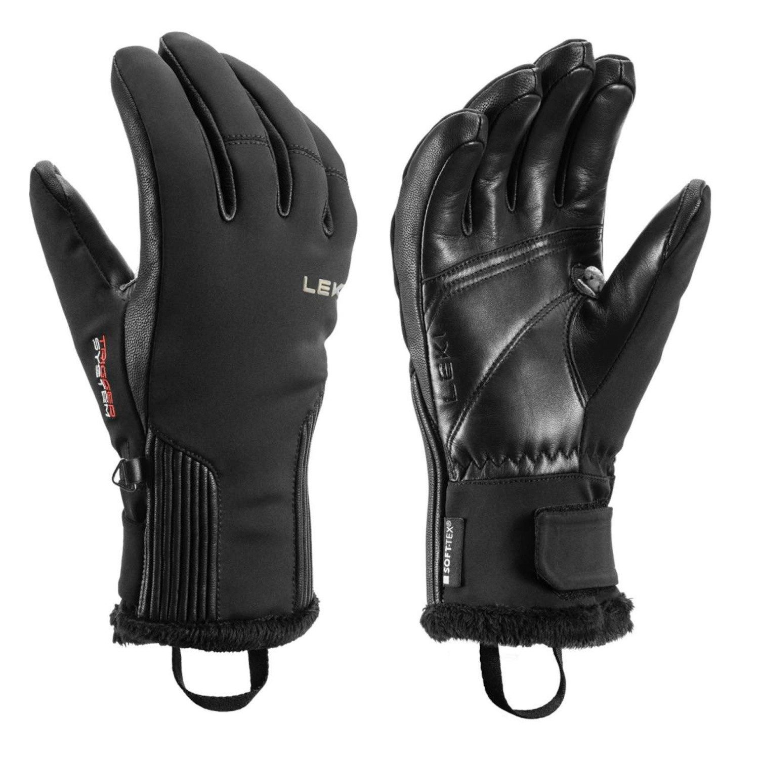 Trainingshandschuhe Leki Damen Skihandschuhe Vallarta 3D