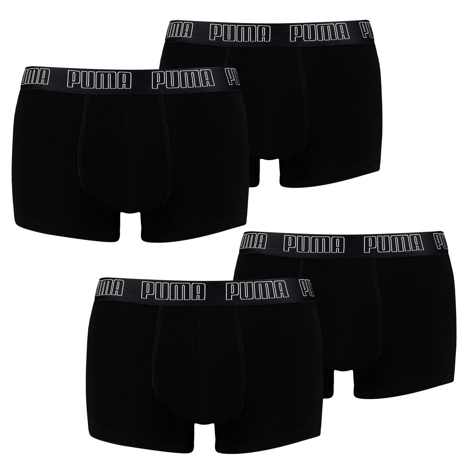 PUMA BODYWEAR Boxershorts Trunks Everyday Comfort Cotton Stretchim 4er Pack günstig online kaufen