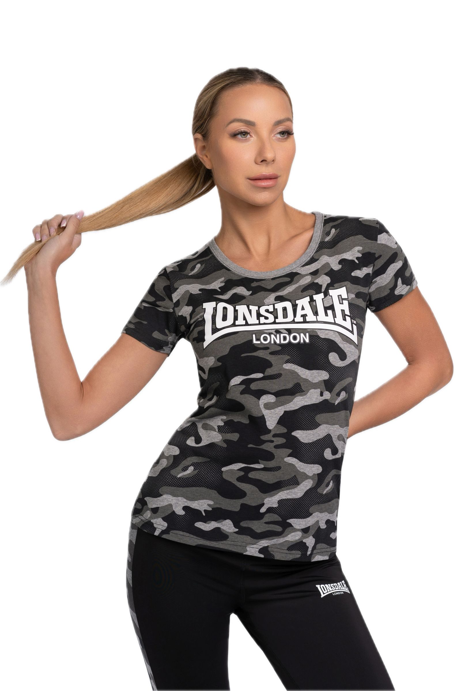 T-Shirt Lonsdale Damen T-Shirt Settiscarth