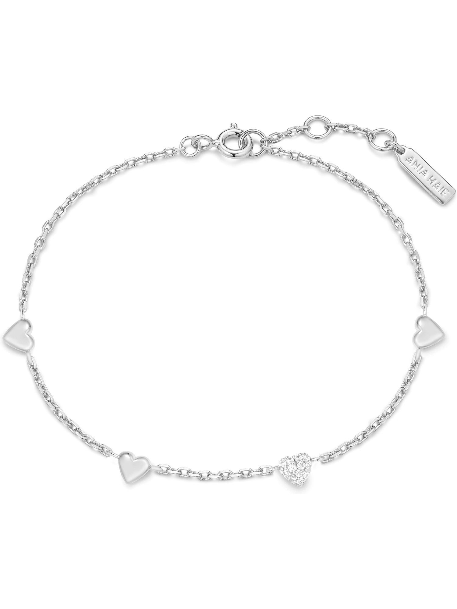 Ania Haie Armband Ania Haie Damen-Armband 925er Silber 12 Zirkonia