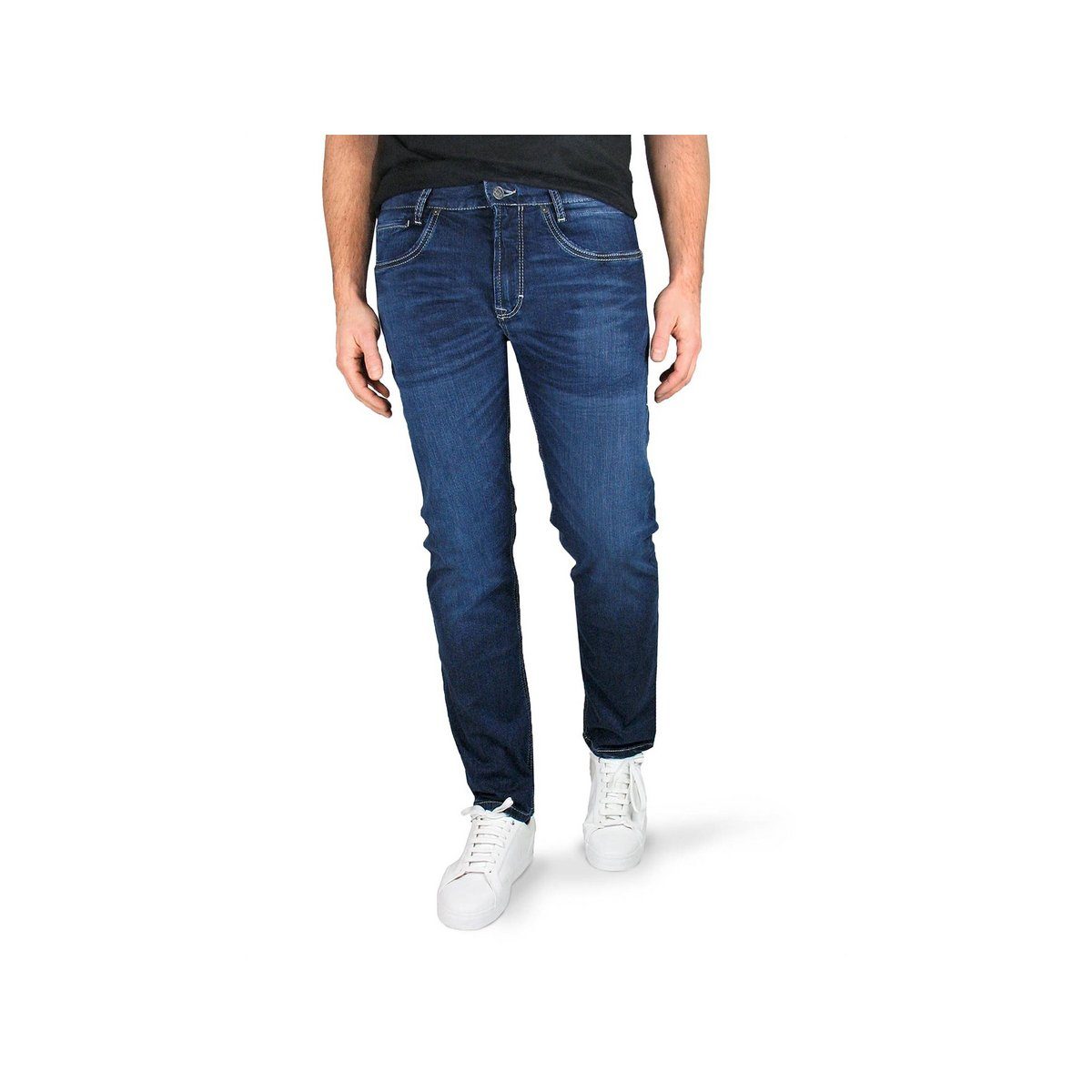 MAC 5-Pocket-Jeans dunkel-blau (1-tlg) | Straight-Fit Jeans