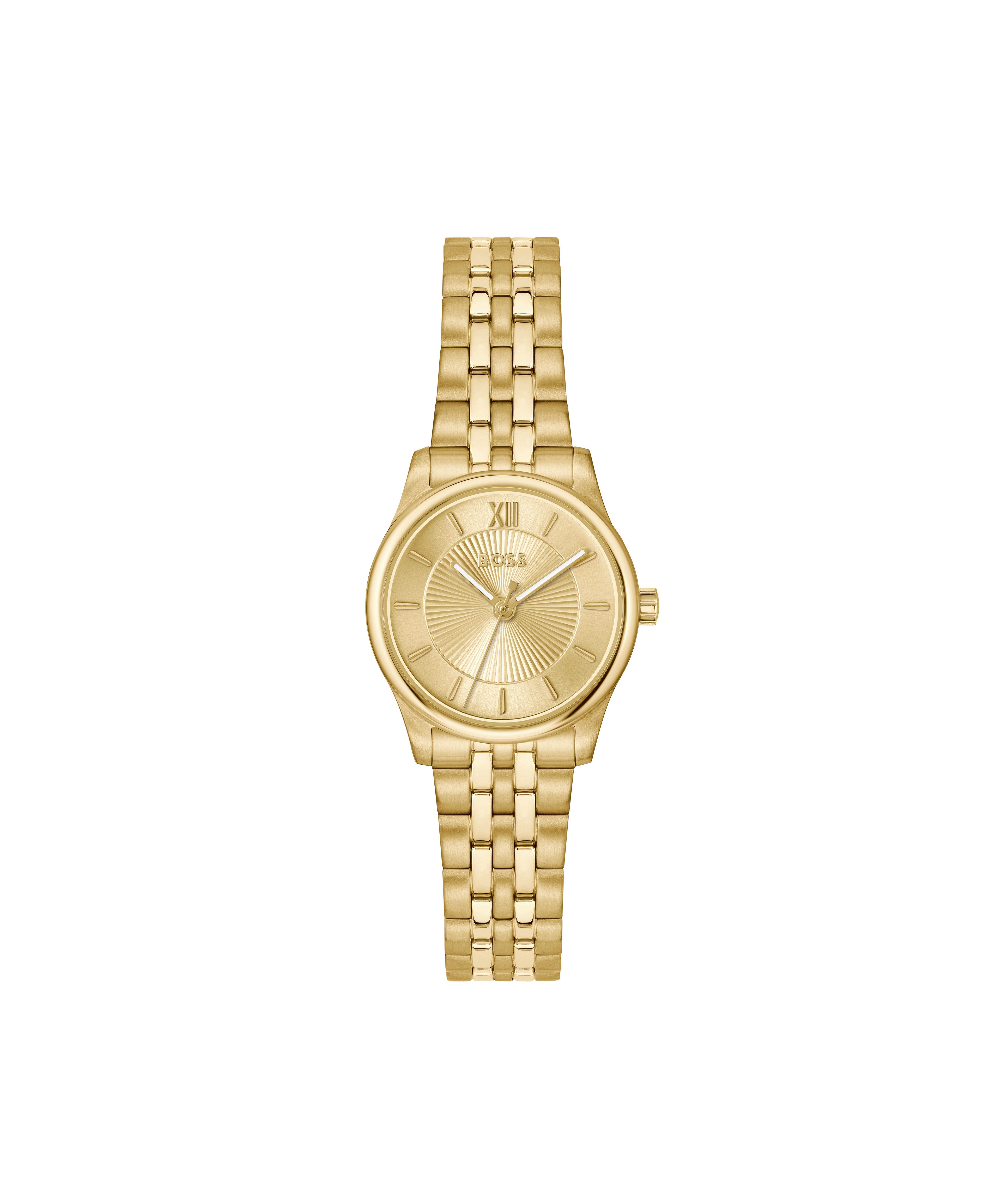 BOSS Quarzuhr GRACEFUL MINA 1502843, Armbanduhr, Damenuhr, Edelstahlarmband günstig online kaufen