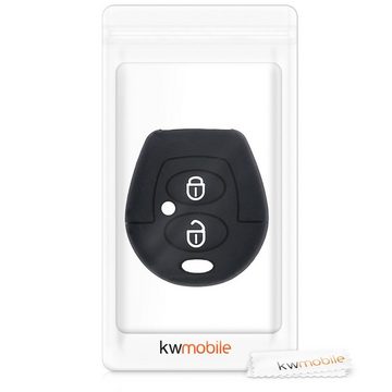 kwmobile Schlüsseltasche Autoschlüssel Silikon Hülle für VW (1-tlg), Schlüsselhülle Schlüssel Case Cover
