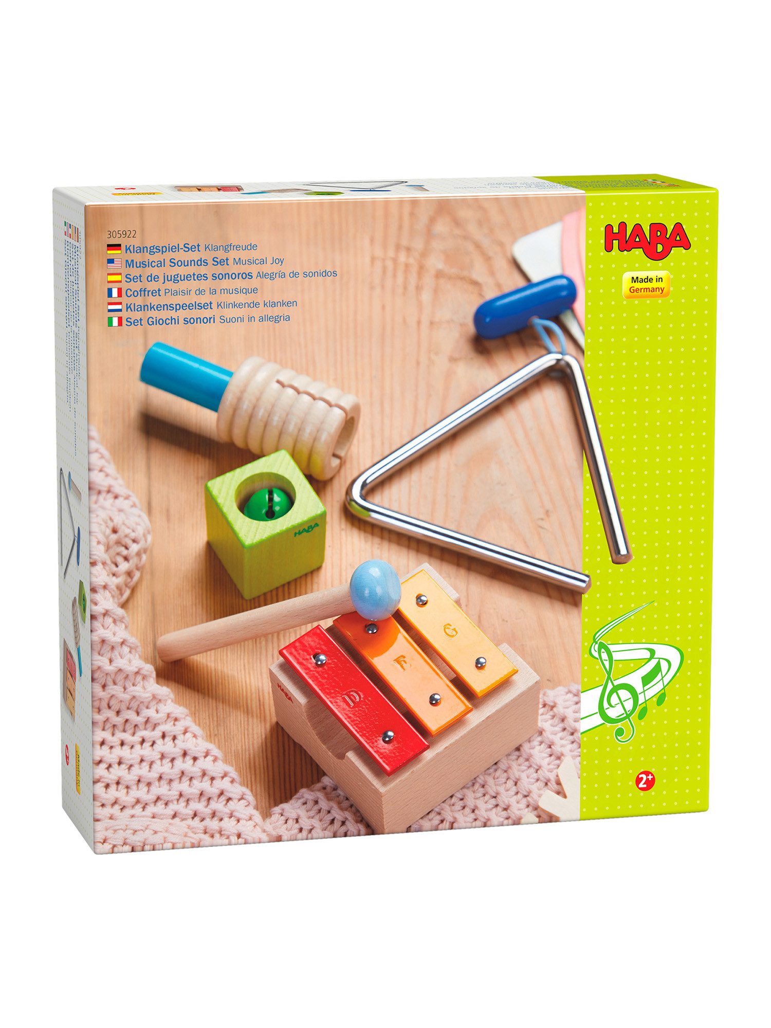 Haba Spielzeug-Musikinstrument Klangspiel-Set Klangfreude, unisex neutral