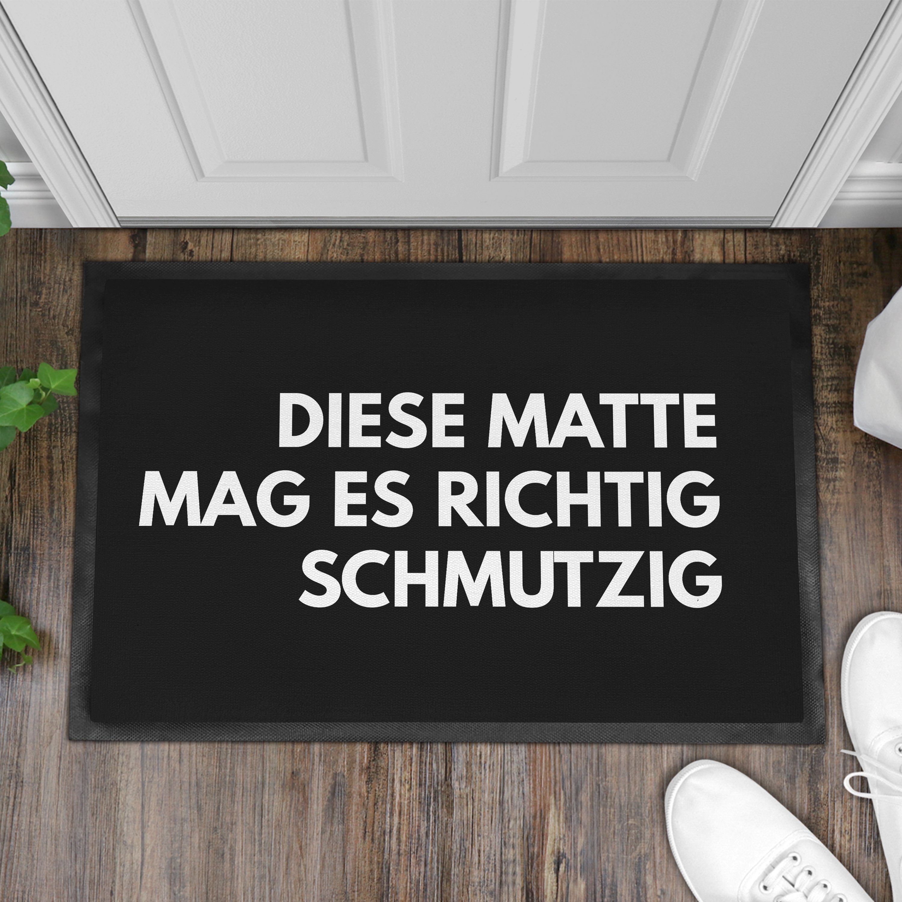 Fußmatte Humor Fußmatte Spruch Es DIese Mag Schmutzig Trendation Richtig Lustige Spr, Matte