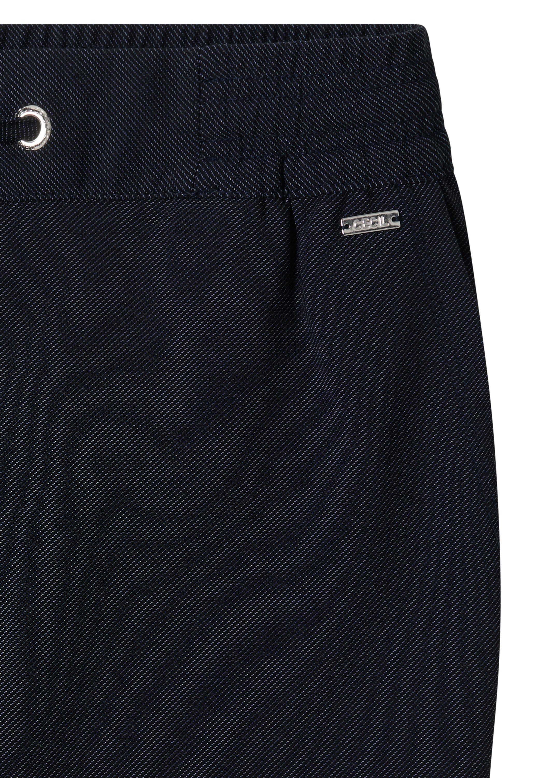 CECIL Stoffhose Style Tracey in Two-Tone-Optik