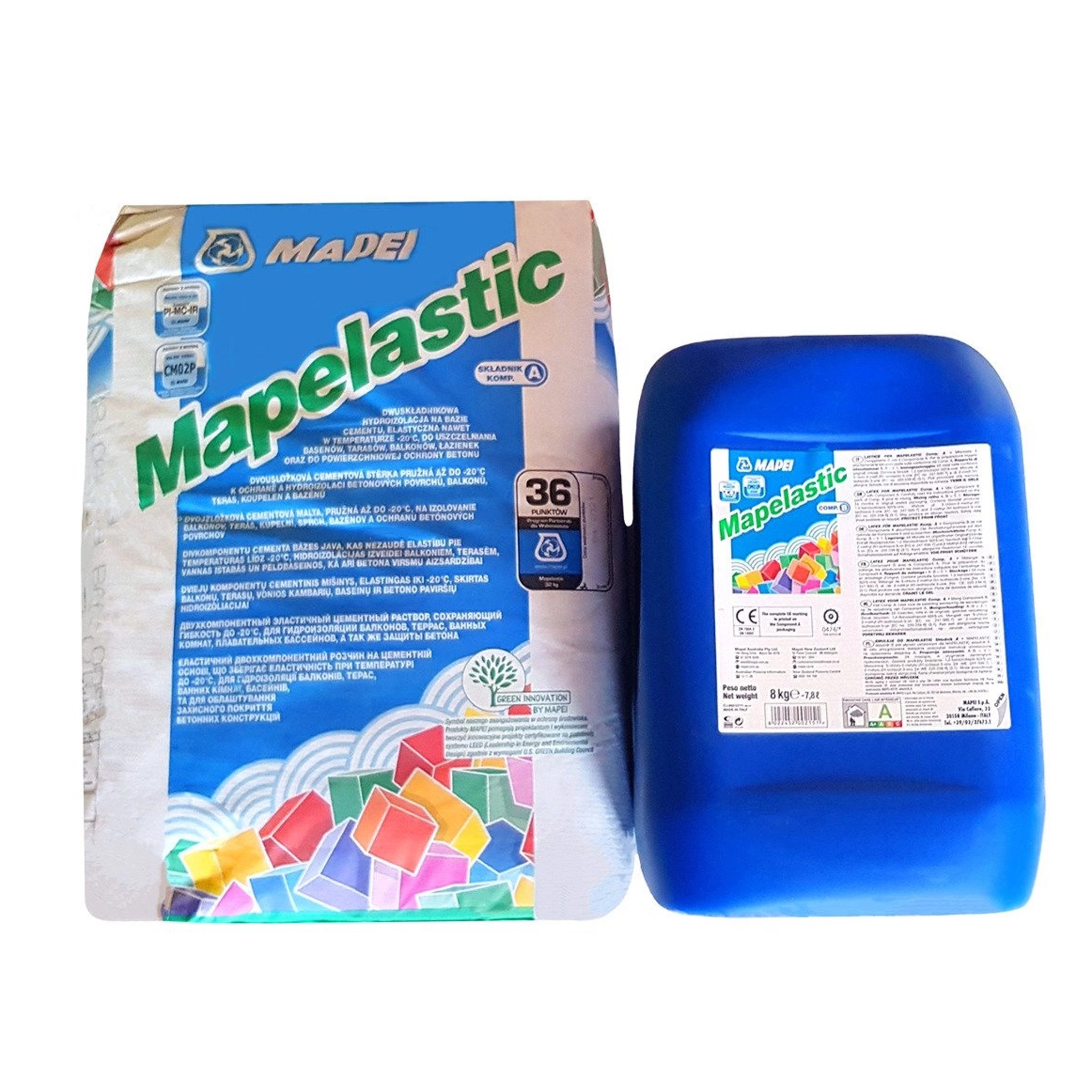 MAPEI Wandfarbe MAPEI Mapelastic 2K Dichtschlämme Balkon- & Terrassenabdichtung
