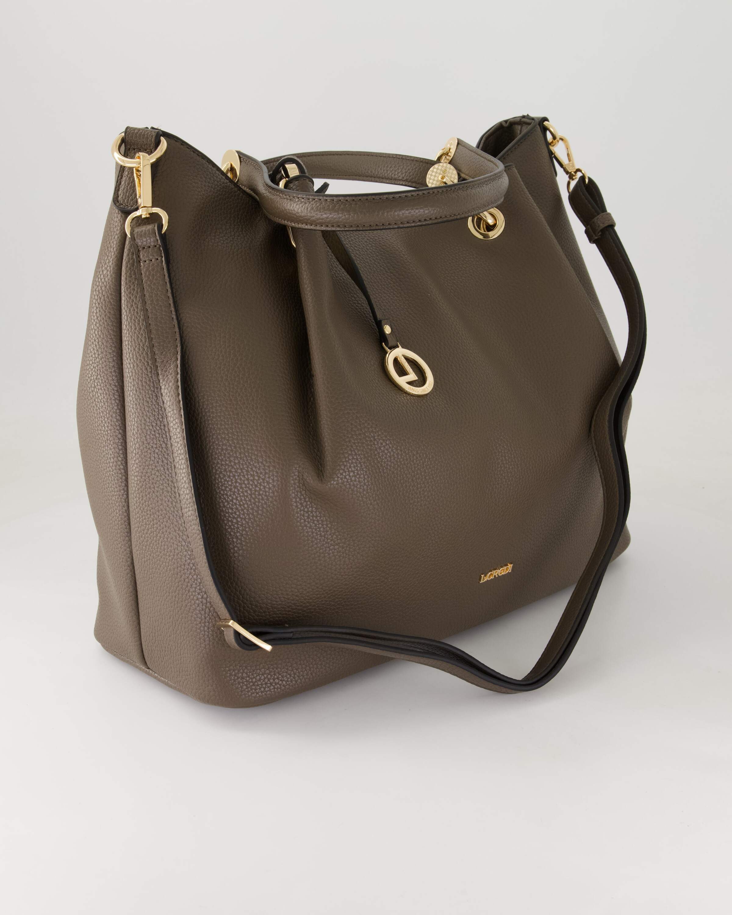 L. CREDI Handtasche Ebony, Obermaterial: Sonstiges Material günstig online kaufen