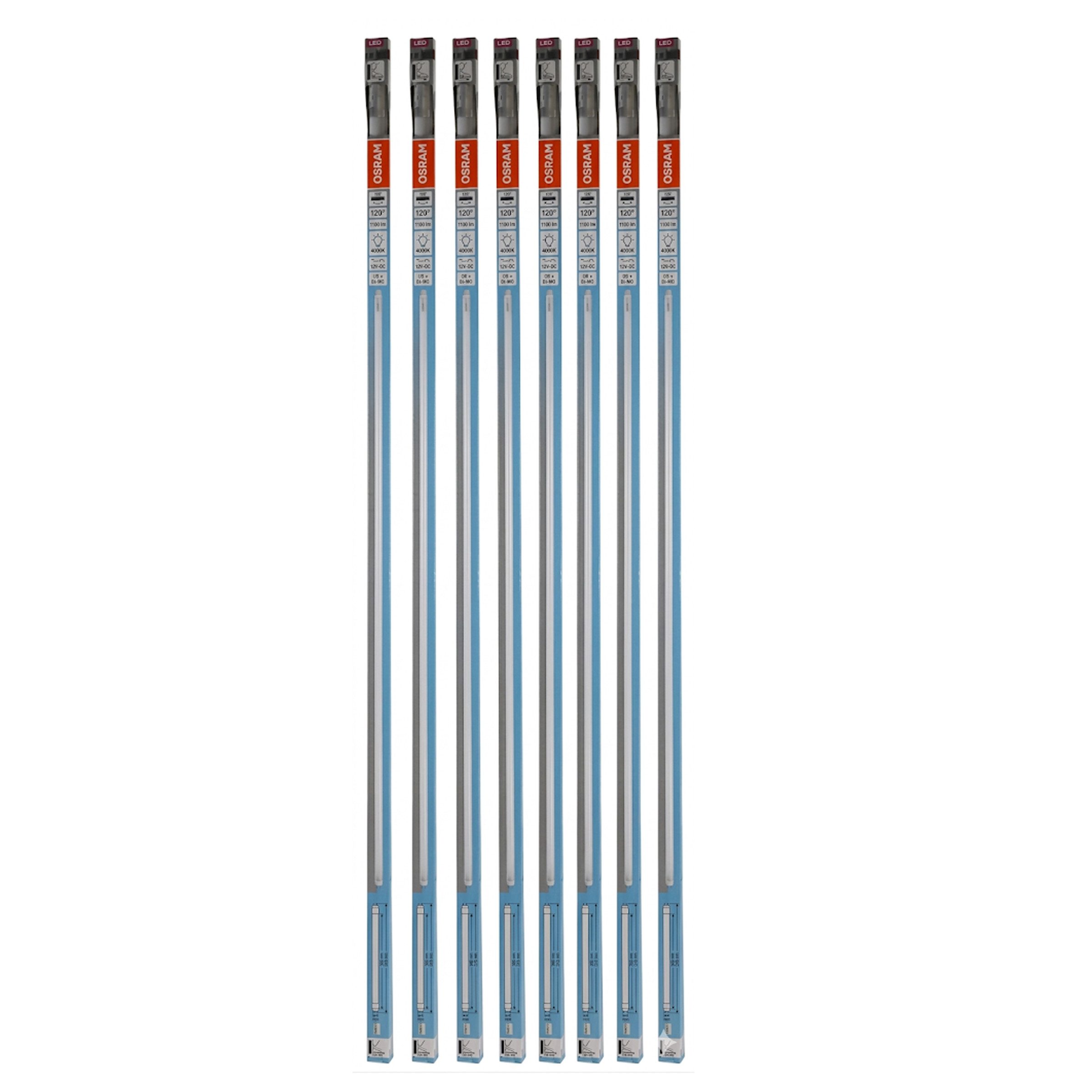 Osram LED-Leuchtmittel Osram LEDTUBE T8 EM 1500mm 18.3W 865 – 8er-Pack, 6 St.