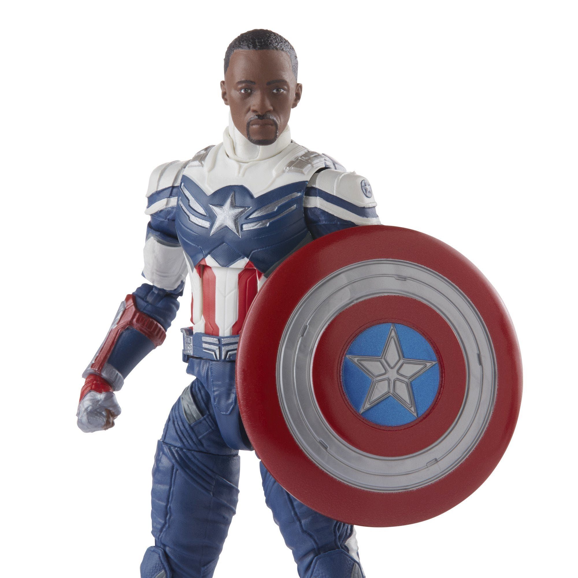 CAPTAIN & Zubehör) Wilson AMERICA 2 (Set, & Hasbro - Actionfigur 2 Pack, viel - Series Steve Rogers Marvel Legends Spielfiguren Sam