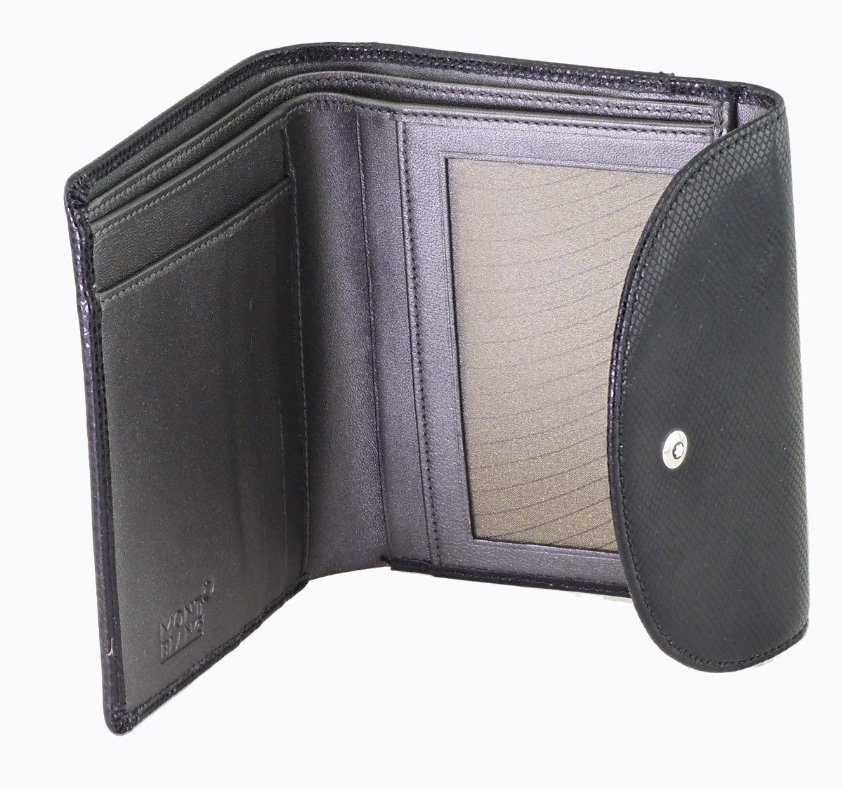 MONTBLANC Geldbörse LA VIE DE BOHEME MB106784 Leder Wallet 3 cc Geldscheinbörse, mit Montblanc Prägung