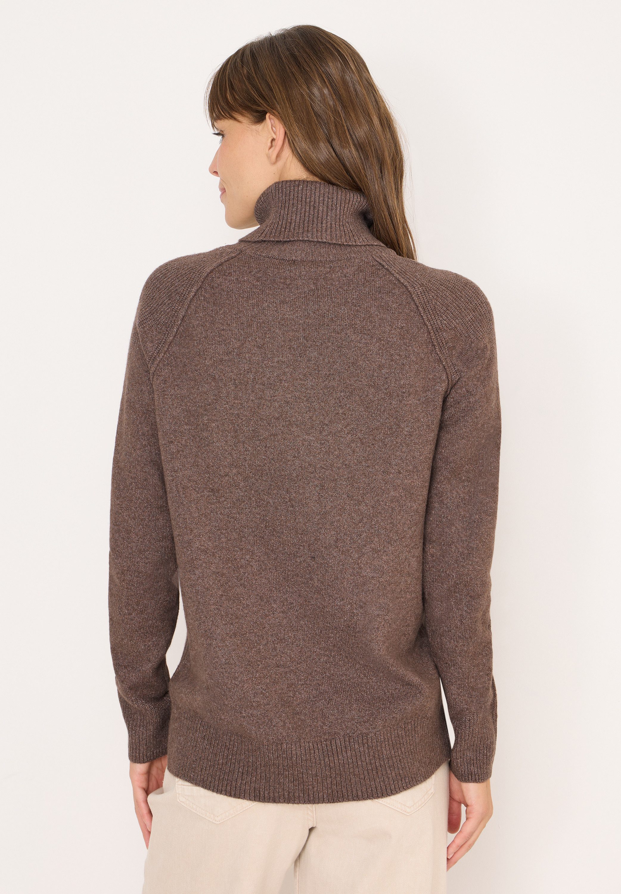 CECIL Rollkragenpullover im angenehmen Materialmix günstig online kaufen