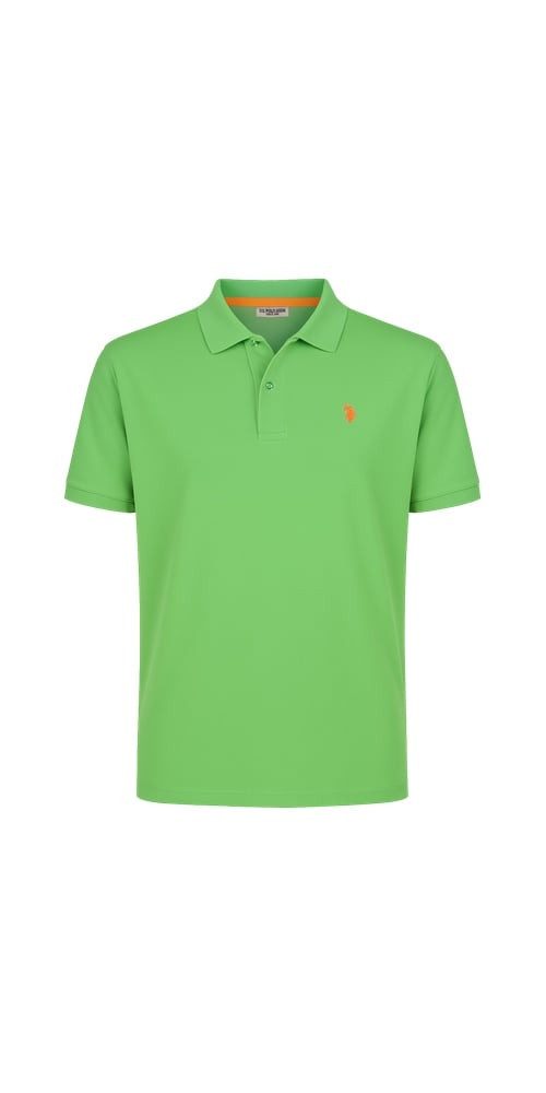 U.S. Polo Assn. Poloshirt US16147 (Baumwolle) grün Herren