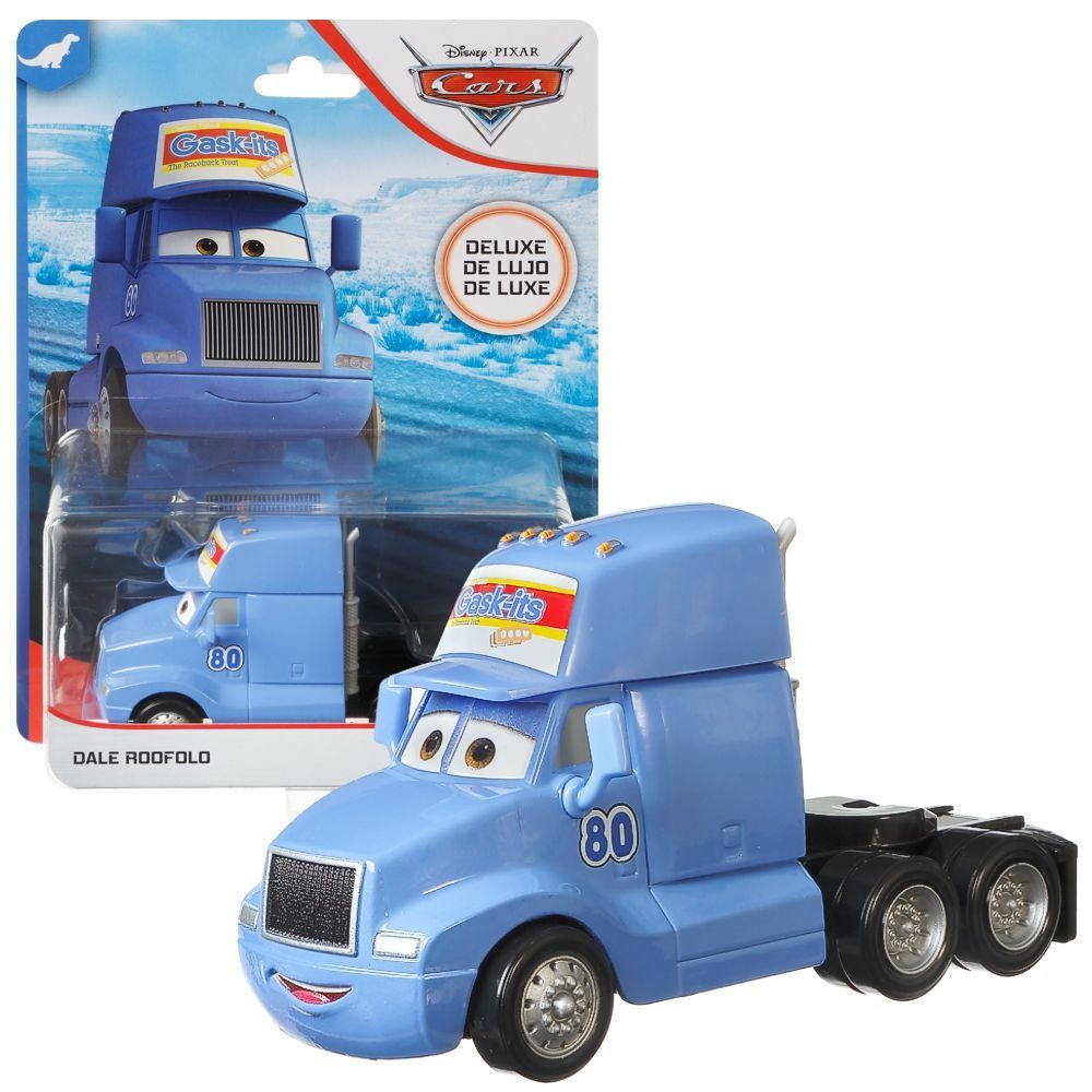 Disney Cars Spielzeug-Rennwagen Megasize Modelle Auswahl Disney Cars Cast 1:55 Fahrzeuge Mattel Dale Roofolo