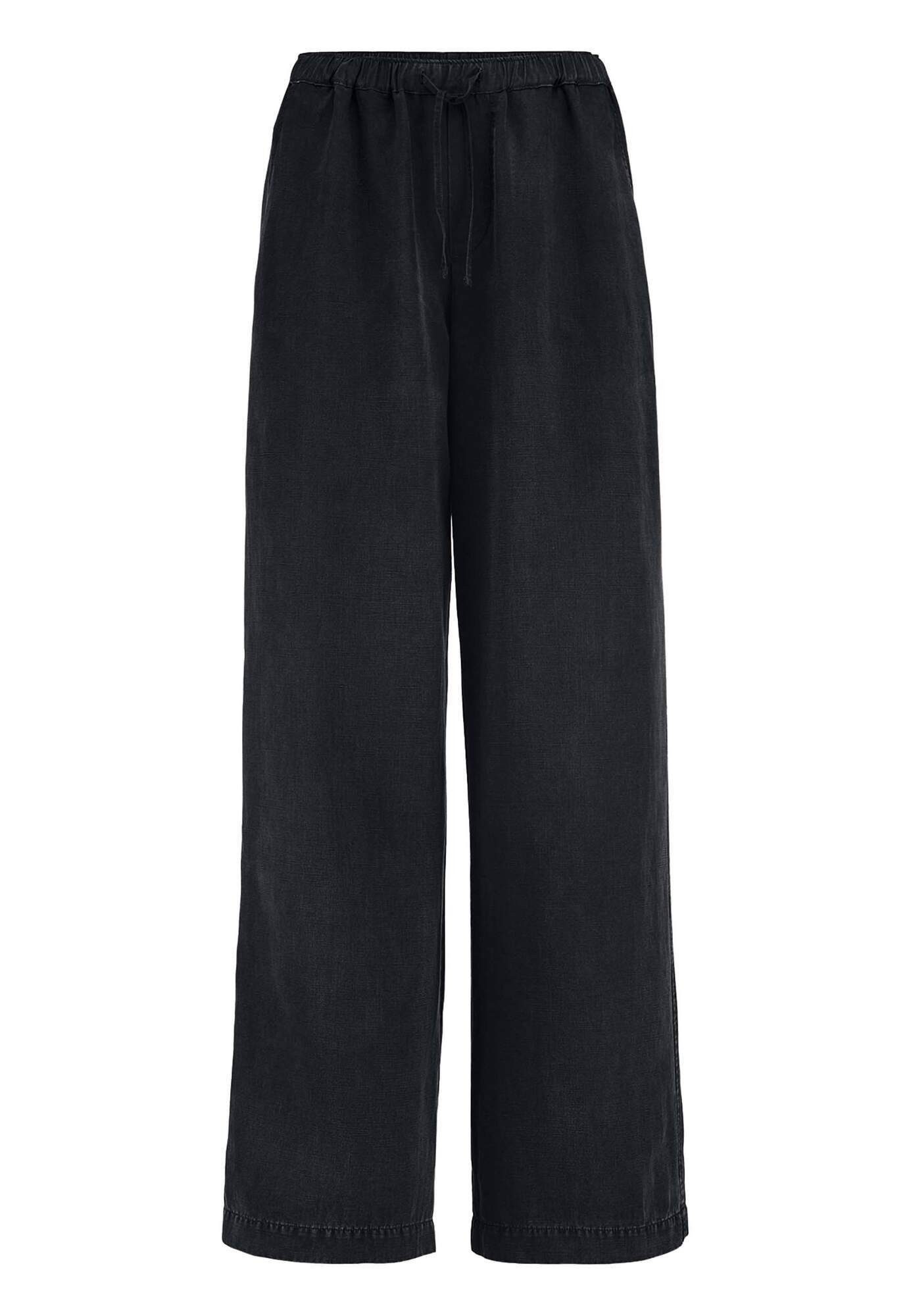 Stoffhose Relaxed aus TENCEL Lyocell mit Leinen