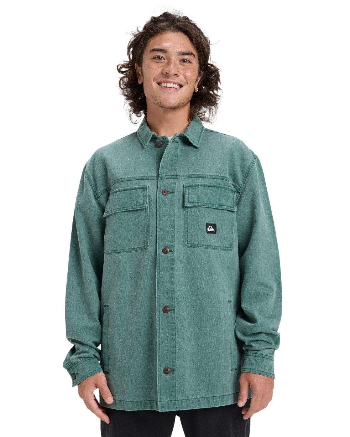 Quiksilver Langarmhemd Mohab Washed Twill günstig online kaufen