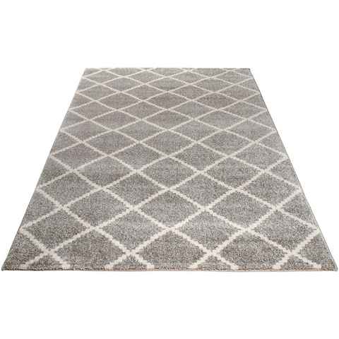 Teppich Arvid, andas, rechteckig, Höhe: 14 mm, modernes Design, flacher Teppich,Kurzflor, Weich, Pflegeleicht