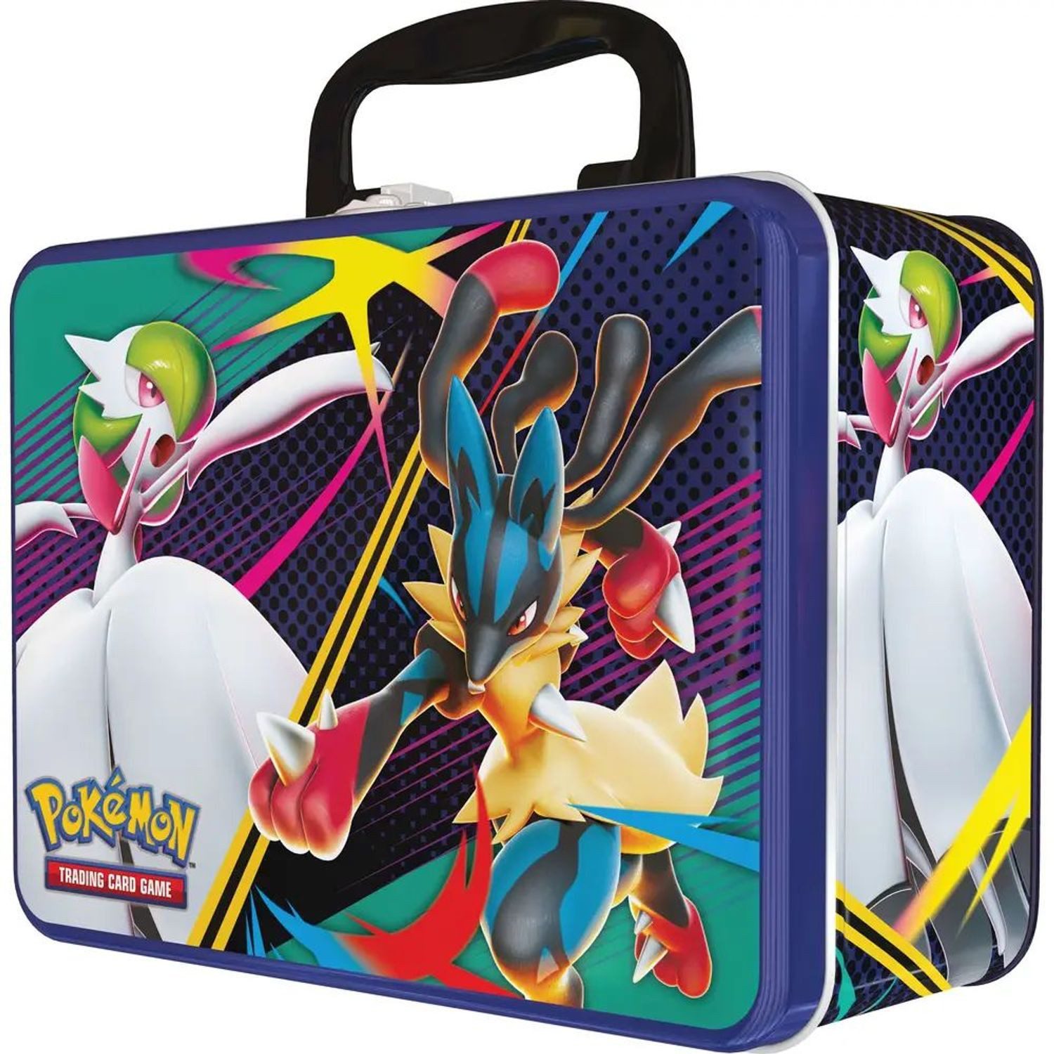 POKÉMON Sammelkarte Sammelkoffer, 6 Boosterpacks
