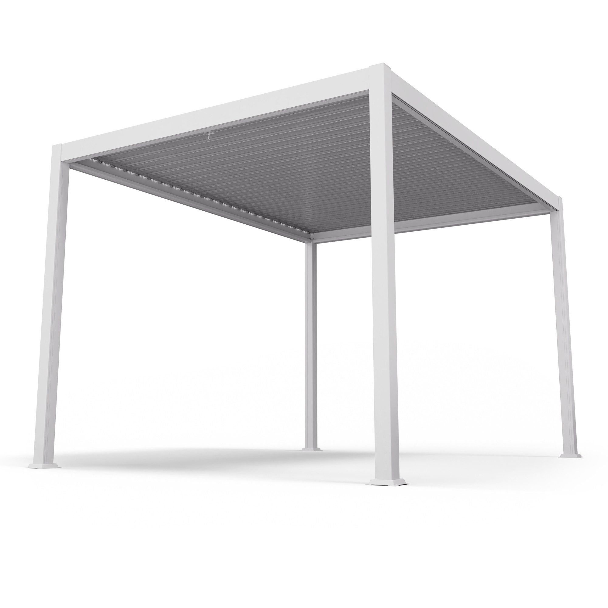 blumfeldt Pavillon LuminaHaven, (Set), Pergola 3x4m Seitenwände pulverbeschichtet wetterfest Garten