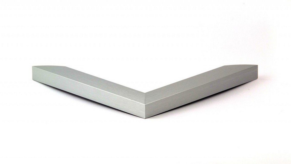 cm, myposterframe 20,3x25,4 Triton, (1 Bilderrahmen Stück), Silber, Aluminium Aluminium Einzelrahmen