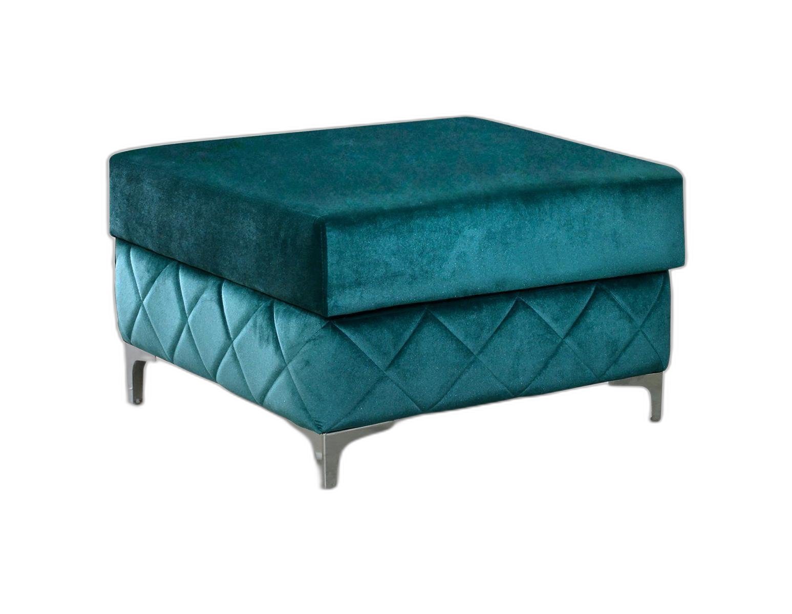 Polsterhocker Moderner Hocker aus hochwertigem Material in zeitlosem Design