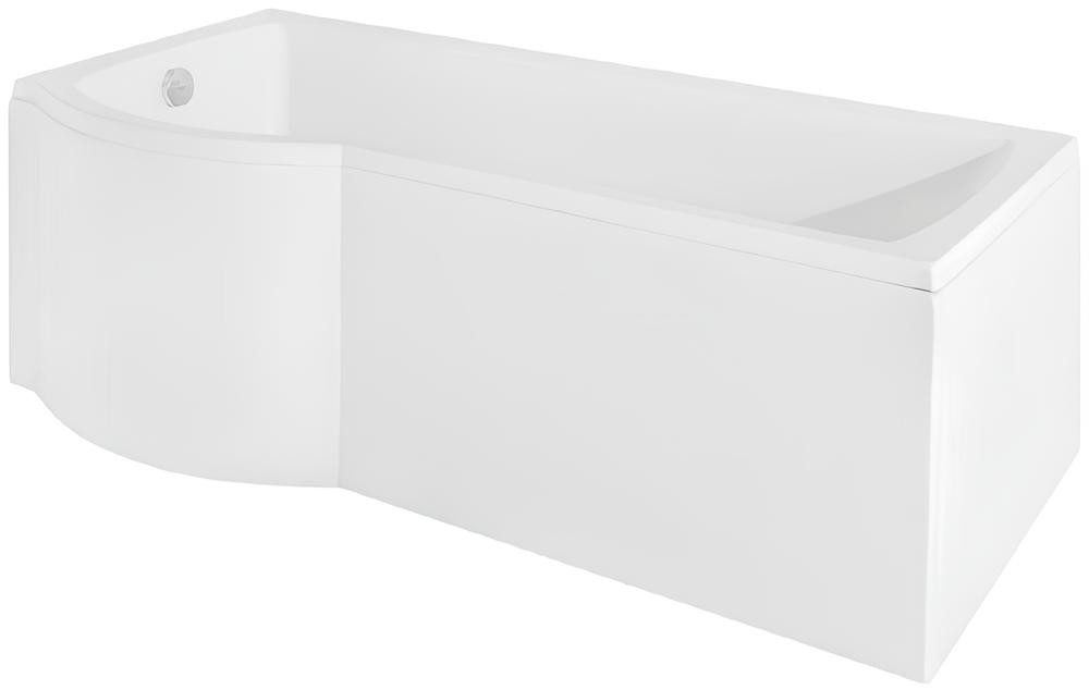 Xlmoebel Badewanne Acryl Badewanne Weiß Modern Design, (1-tlg), Hergestellt in Europa