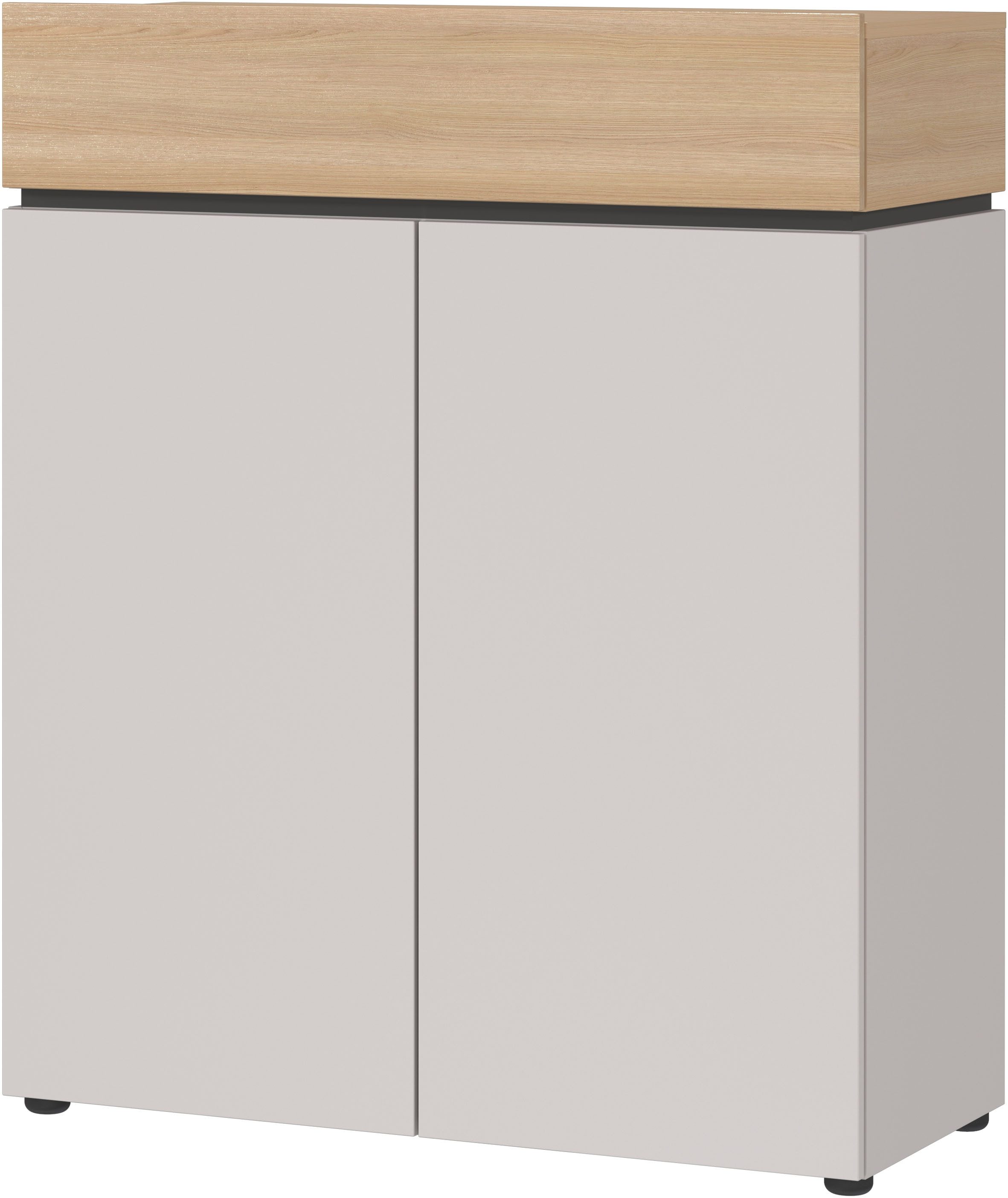 GERMANIA Schuhschrank Arluno (1-St) Breite 89 cm, verstellbare Böden, Push-to-open, Made in Germany