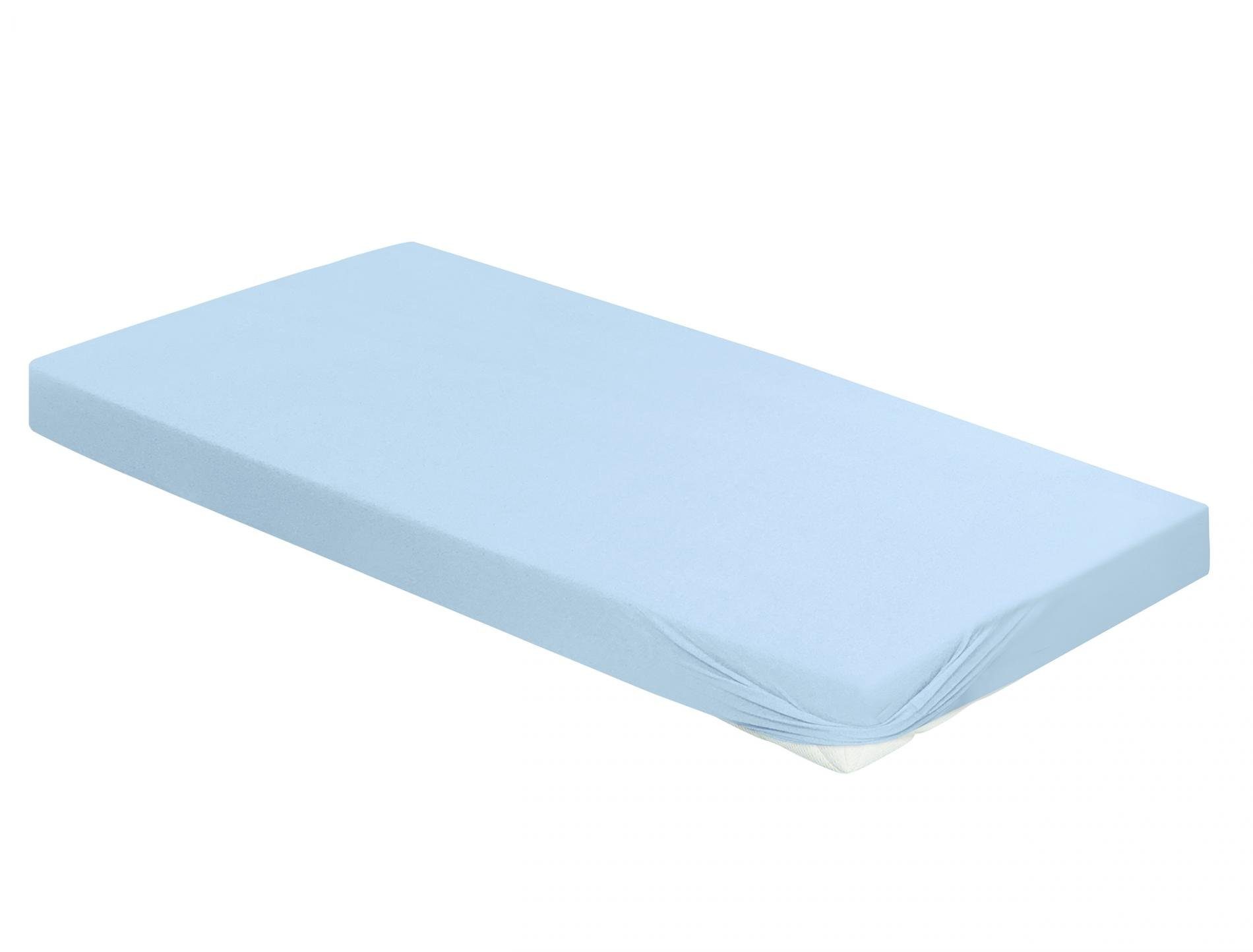 Irisette Jupiter Spannbetttuch 100x200 Cm – 100% Baumwolle Mako-Jersey, Für Matratzen Bis 20 Cm, Orange
