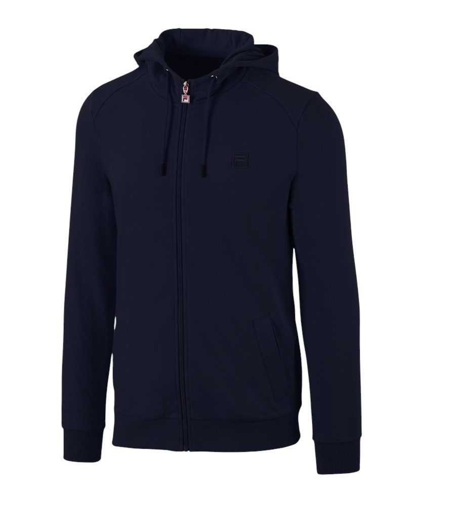 Fila Kapuzenpullover Kapuzenjacke Robin Full Zip (Sweatjacke, Baumwolle) navyblau Herren