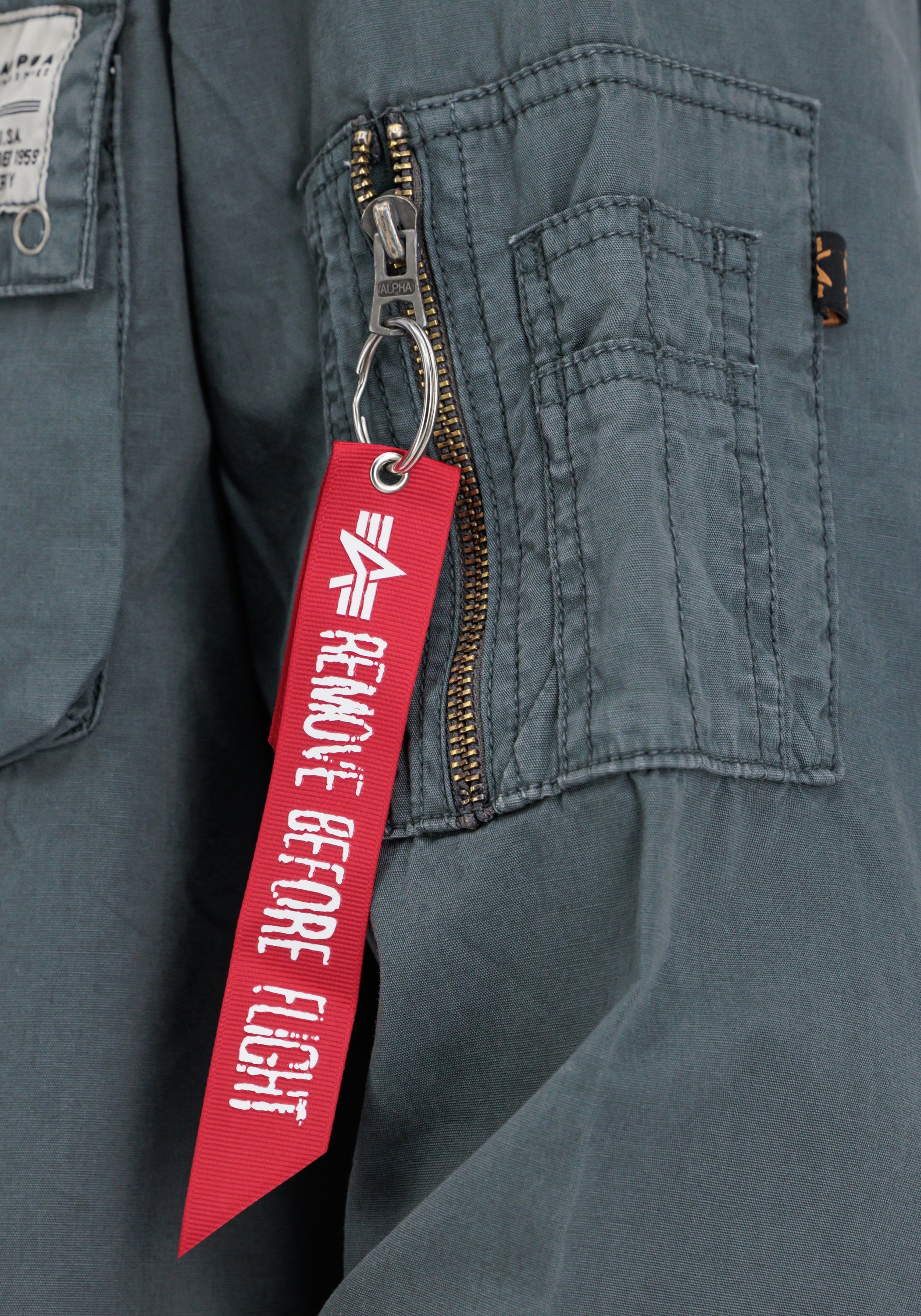 Alpha Industries Oversize-Shirt Urban Military Shirt – Bild 5 von 5