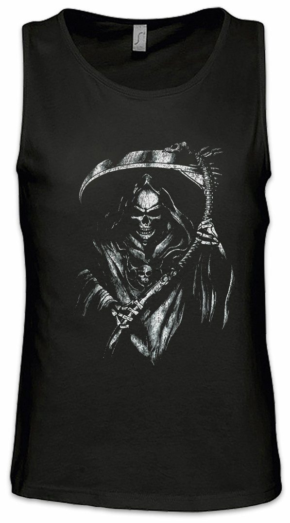 Tanktop Grim Reaper III Ärmelloses T-Shirt Sensenmann The Death Skeleton Skull