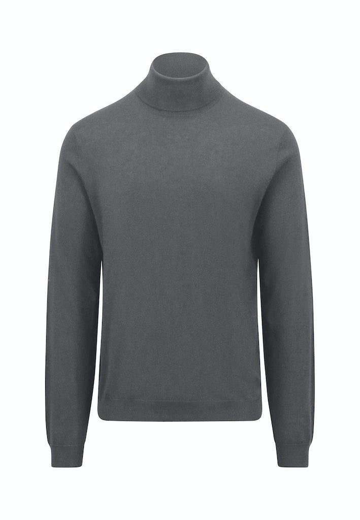FYNCH-HATTON Wollpullover Fynch-Hatton / He.Pullover / Rollneck, Merino, modern fit