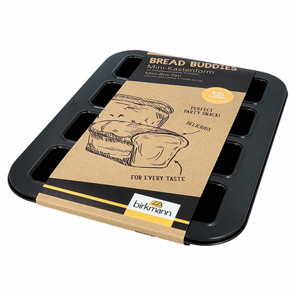 Birkmann Brotbackform Bread Buddies Mini 35 x 27 cm