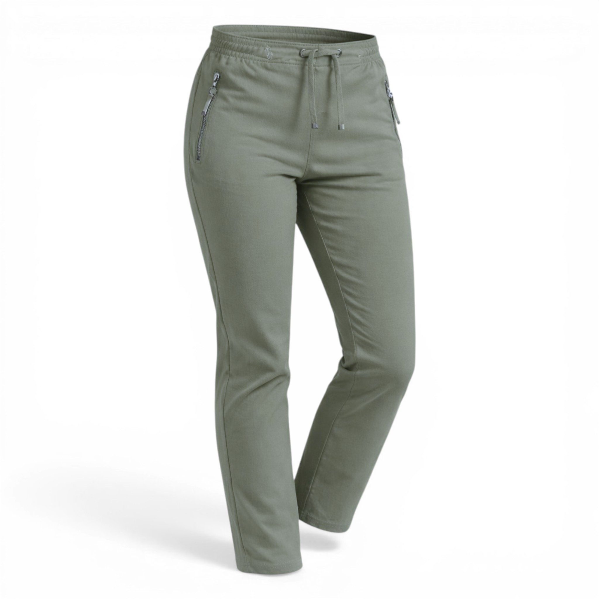 Alica Collection Chinohose Schlupfhose Damen Stretch Hose leichte Sommerhos günstig online kaufen