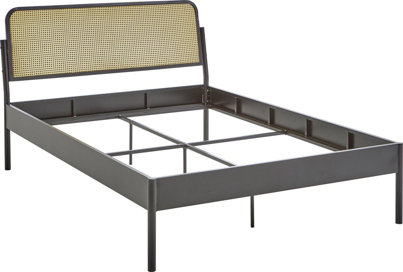 ATLANTIC home collection Metallbett, mit Rattan im Kopfteil-kaufen