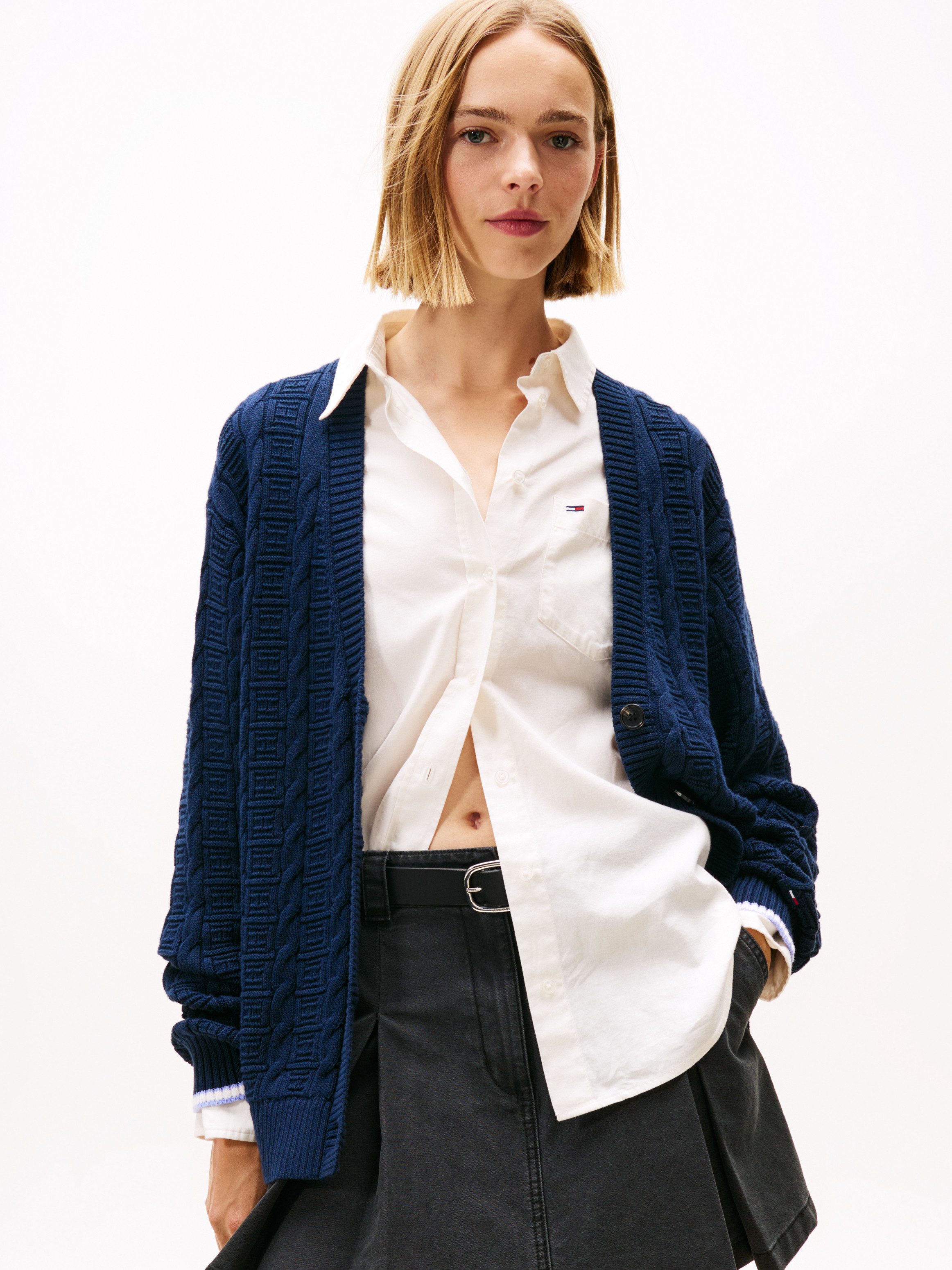 Tommy Jeans Strickjacke TJW CABLE CARDIGAN günstig online kaufen