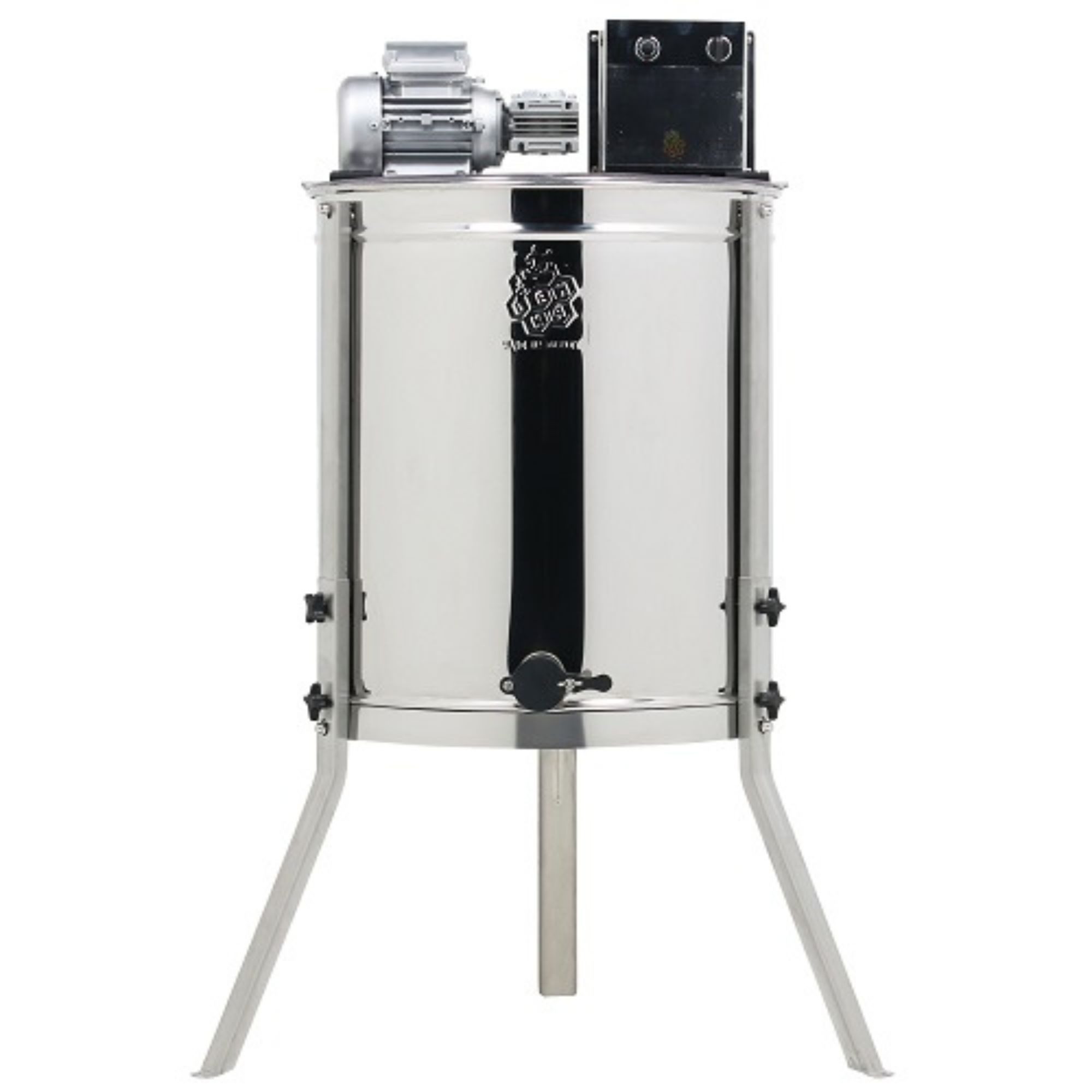 BENKA Honigschleuder 4 Waben elektrische automatisch Tangential 180W Dadant Zander DNM, Zentrifugenentsafter Tangentialschleuder für Honigernte BA550MDD-304