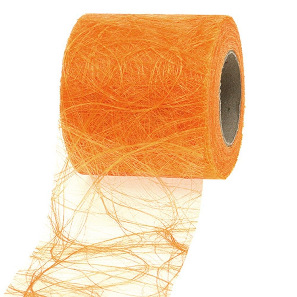 Florists Products Tischläufer Vlies Stoffrolle 8cm x 25m Apricot – Dekovlies, Geschenkband