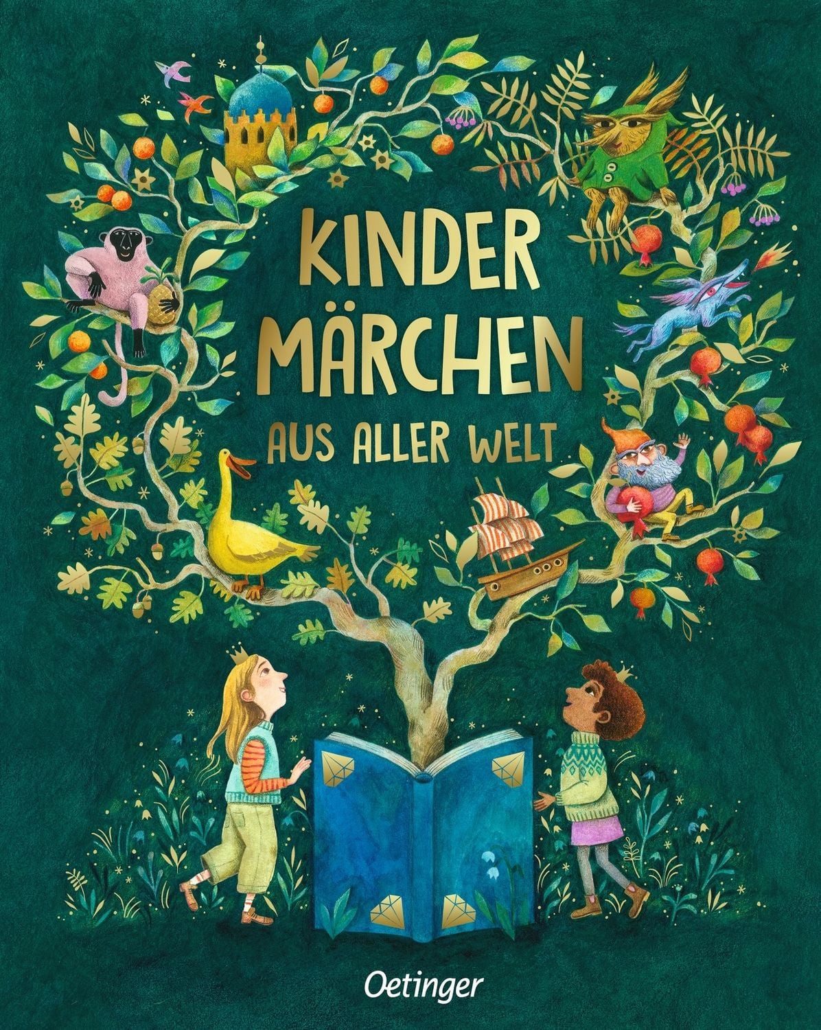 Kinderbuch Kindermärchen aus aller Welt Käthe Recheis, Hans Christian Andersen, Jacob Grimm, Joseph Jacobs, Wilhelm Hauff