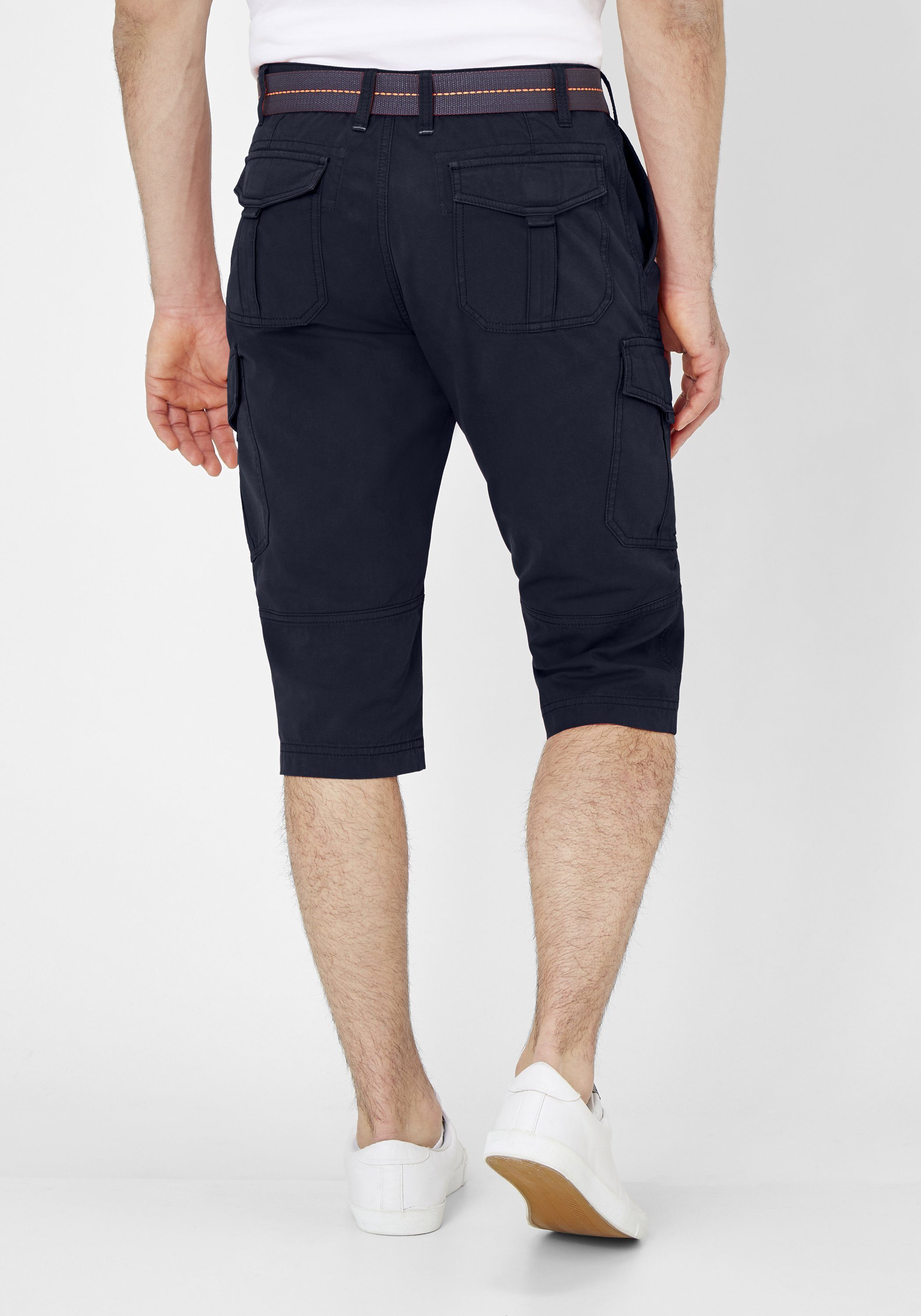 Redpoint Cargobermudas Kelowna Cargo Capri mit Gürtel