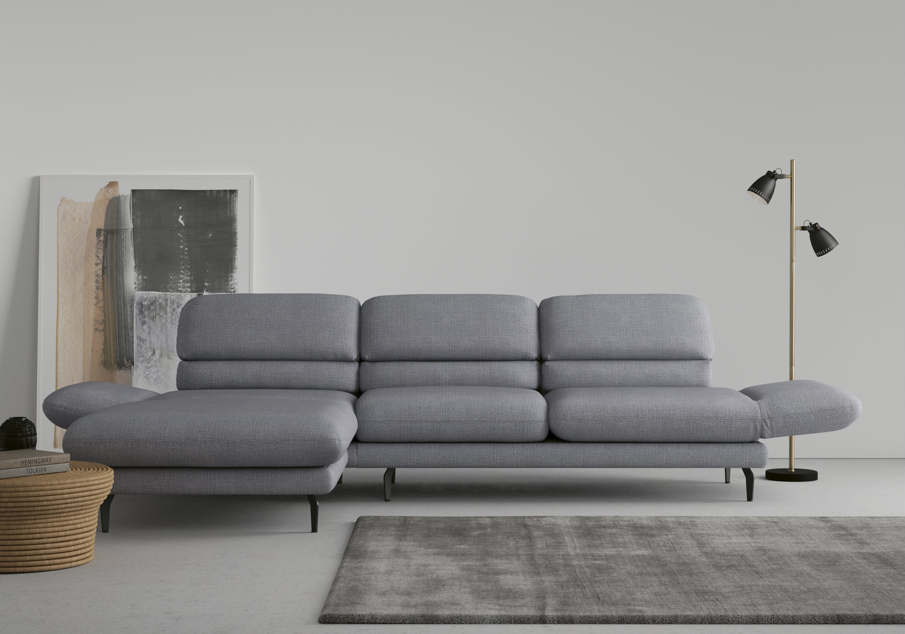 Ecksofa collection auch DOMO Padova, Drehfunktion mit erhältlich