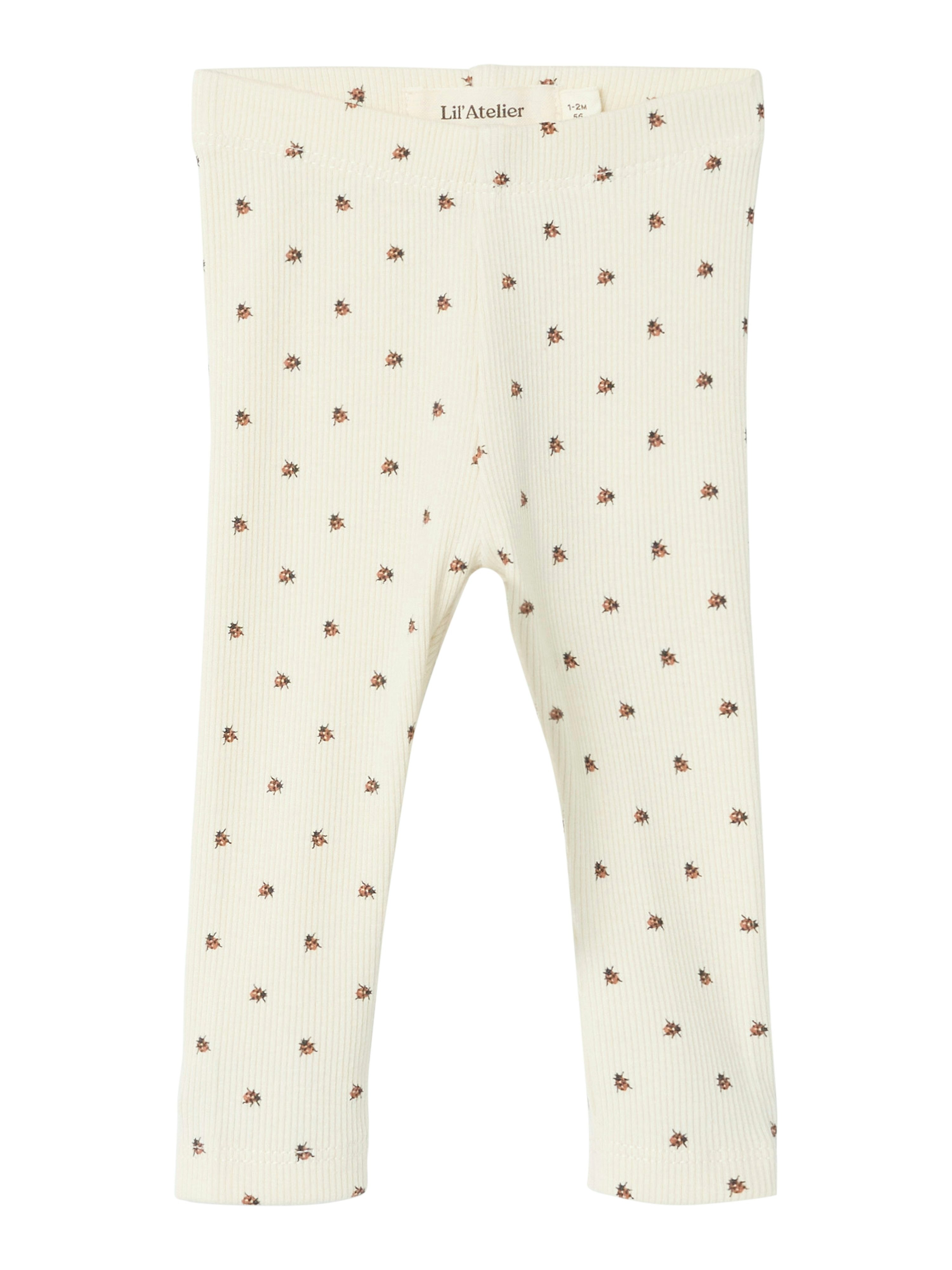 Lil' Atelier Leggings NBNLAGO KYE SLIM LEGGING LIL NOOS weiche Jersey Rippqualität