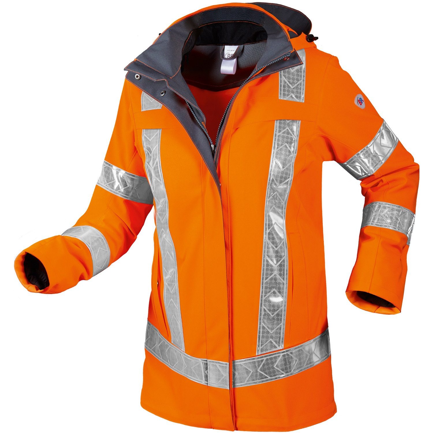 bp Arbeitsjacke Damen Warnschutz Regenjacke "2127-880" Hi-Vis Comfort orange