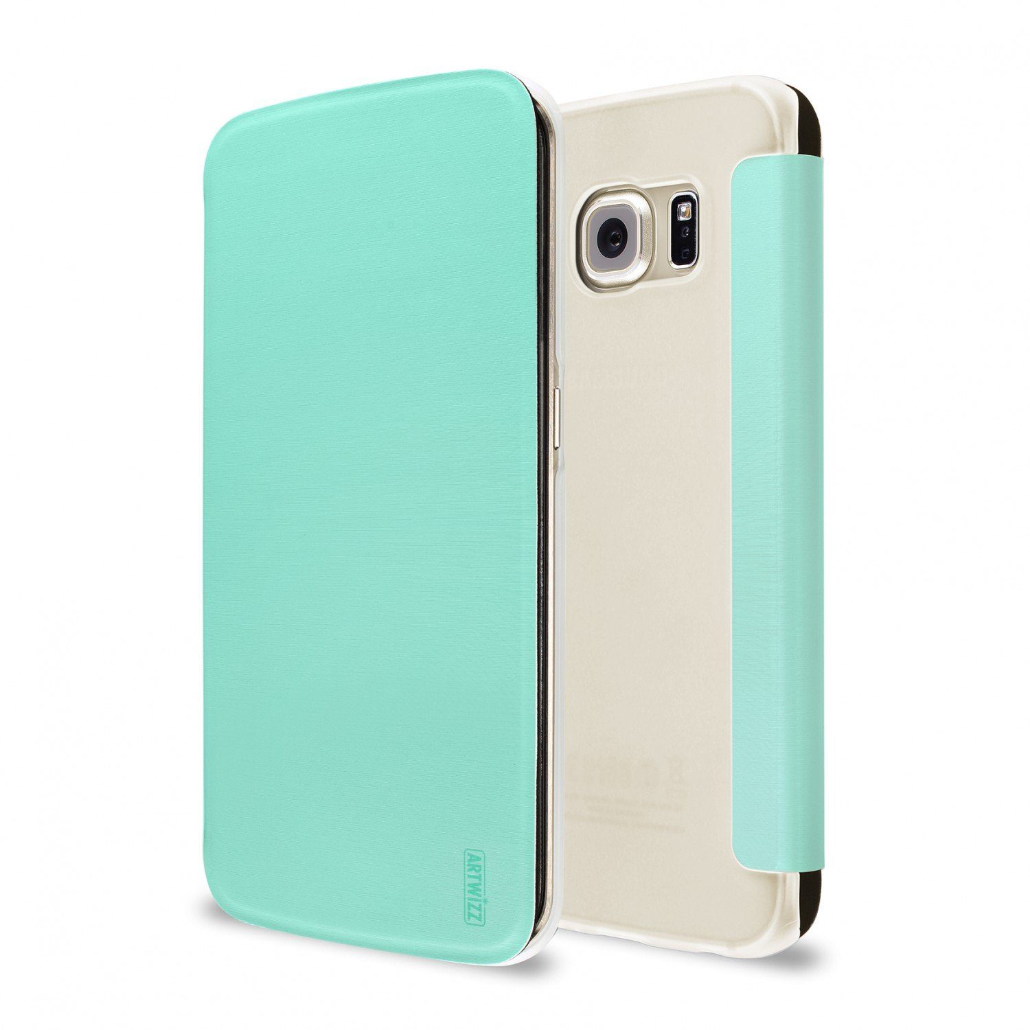 Artwizz Flip Case SmartJacket® for Samsung Galaxy S6 edge, mint