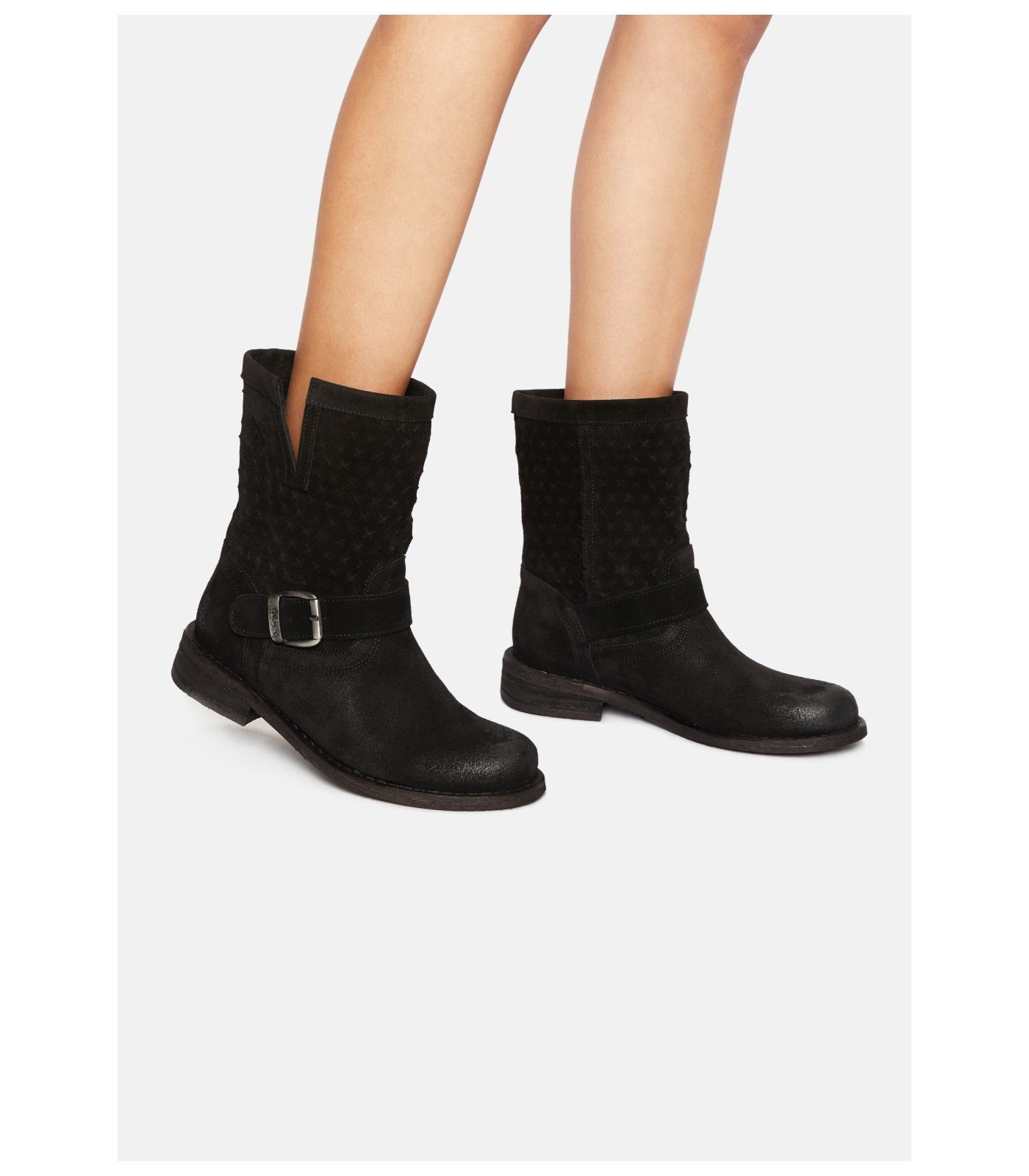 Felmini Stiefel Veloursleder Stiefel günstig online kaufen